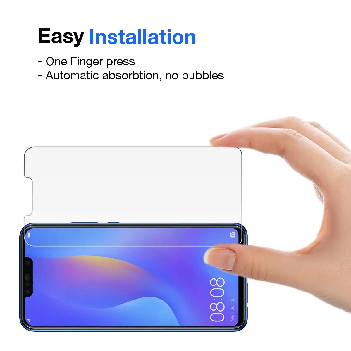 Закаленное стекло для Huawei P Smart Plus 2 шт. защита экрана Psmart 2.5D 9H 2019 2018|Защитные стёкла