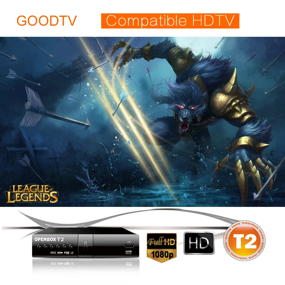  Digital TV Receiver OPENBOX DVB T2 HD Set-top Box Television Set MPEG-4 USB DVB-T2 Smart TV Box LED