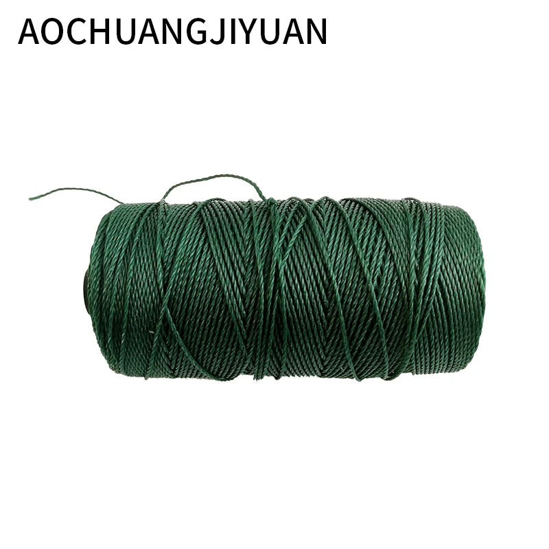 

AOCHUANGJIYUAN 300M 24 Strand Weaves Fishing rope PE Braided Multifilament nylon rope Fishing net Shrimp net