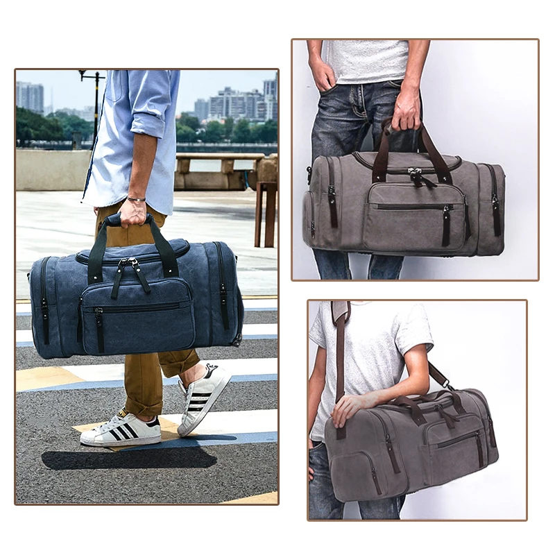 MARKROYAL/мужская дорожная сумка с обувью; Мужская парусиновая сумка с Т-образным ремешком; сумка-мессенджер; вместительная спортивная сумка для подростков