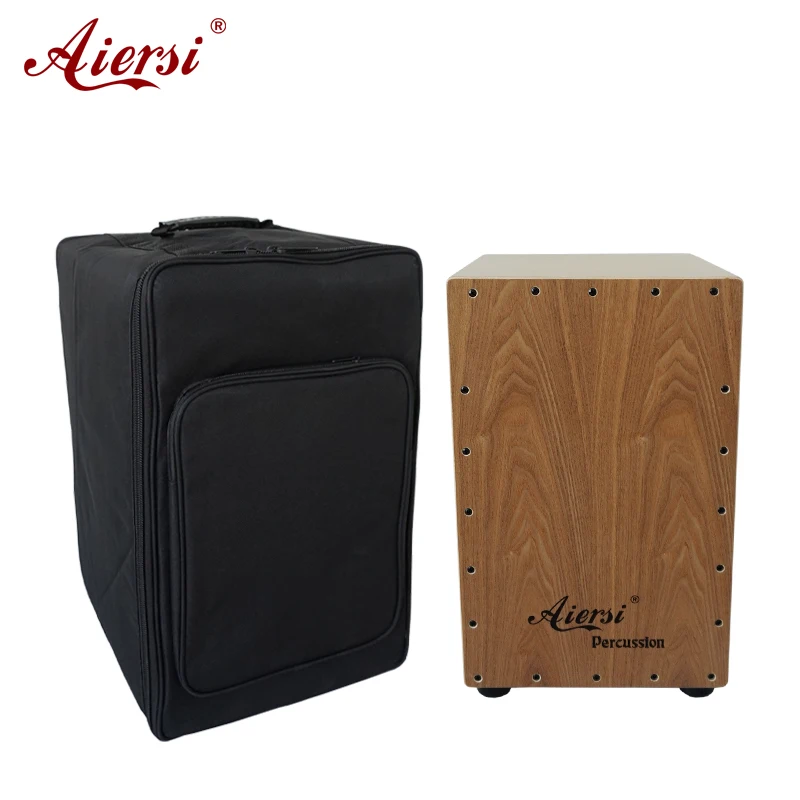 Aiersi Brand Adult Size Wooden Box Drum Cajon CL020