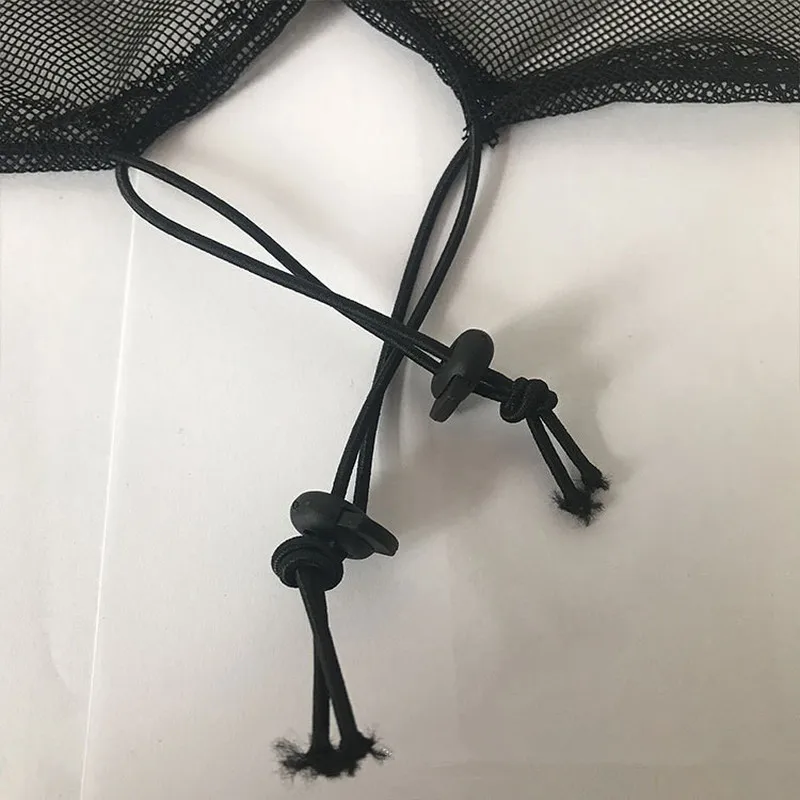 2019 1PC New Wig Caps For Making Ponytail Black Color High Net Guleless Hairnet Hair Bun Net For Women 1Pcs Ponytail Net