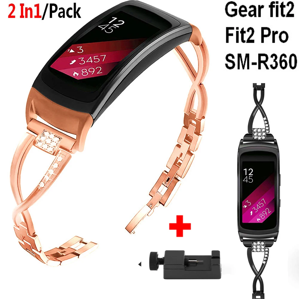 

Smart Watch Wrist For Samsung Gear Fit 2 Pro Strap Stainless Steel Band Bracelet for Samsung Gear Fit2 pro SM-R360 Watchband