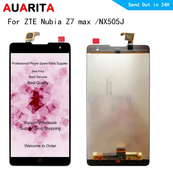 

LCD For ZTE Nubia Z7 Max NX505J lcd display screen touch panel front outer glass screen digitizer assembly for ZTE Z7max