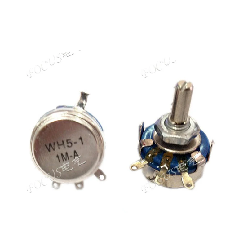 

WH5-1A 1W Carbon Film Potentiometer Adjustable Resistor 1K 2K 24K 7 10K 22K 47K 100K