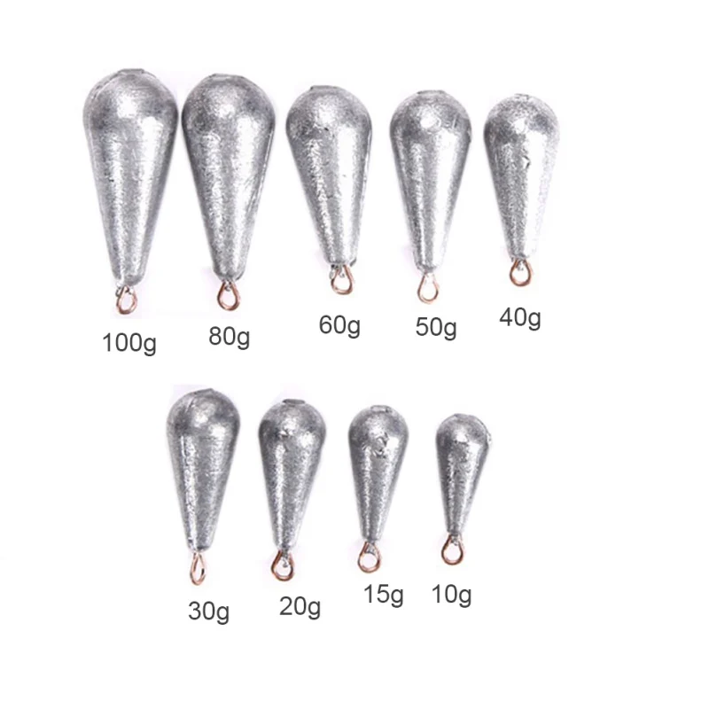 5 قطعة/الوحدة الوزن حجم 10g/15g/20g/30g/40g/50 g/60g/80g/100g المياه قطرات الرصاص الأوزان عوامة سنارة صيد الغطاسون الصيد اكسسوارات 5 قطعة/الوحدة الوزن حجم 10g/15g/20g/30g/40g/50 g/60g/80g/100g المياه قطرات الرصاص الأوزان عوامة سنارة صيد الغطاسون الصيد اكسسوارات