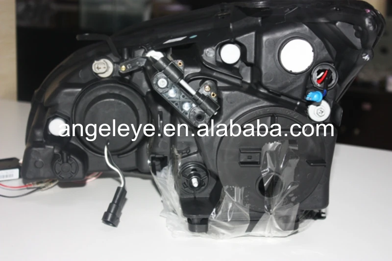 Для Lexus для RX330 RX350 светодиодный головная фара ангельский глаз 2003 2008 год SN|led angel