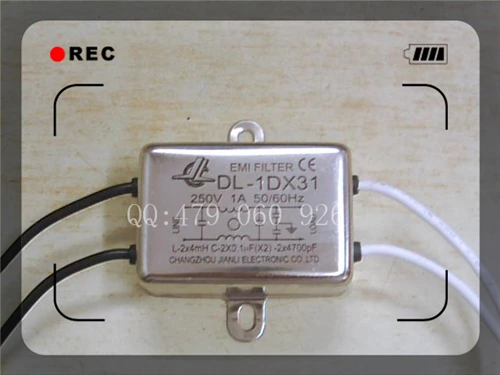 

[ZOB] Jianli EMI power filter DL-1DX31 --10PCS/LOT