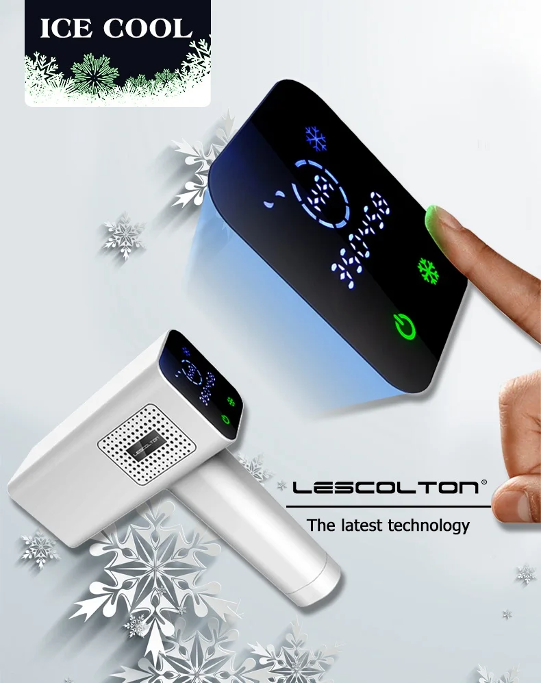 Lescolton 3 в 1 ice cool IPL лазерная Машинка для удаления волос, лазерный эпилятор, эпилятор, постоянный эпилятор, лазер smart touch