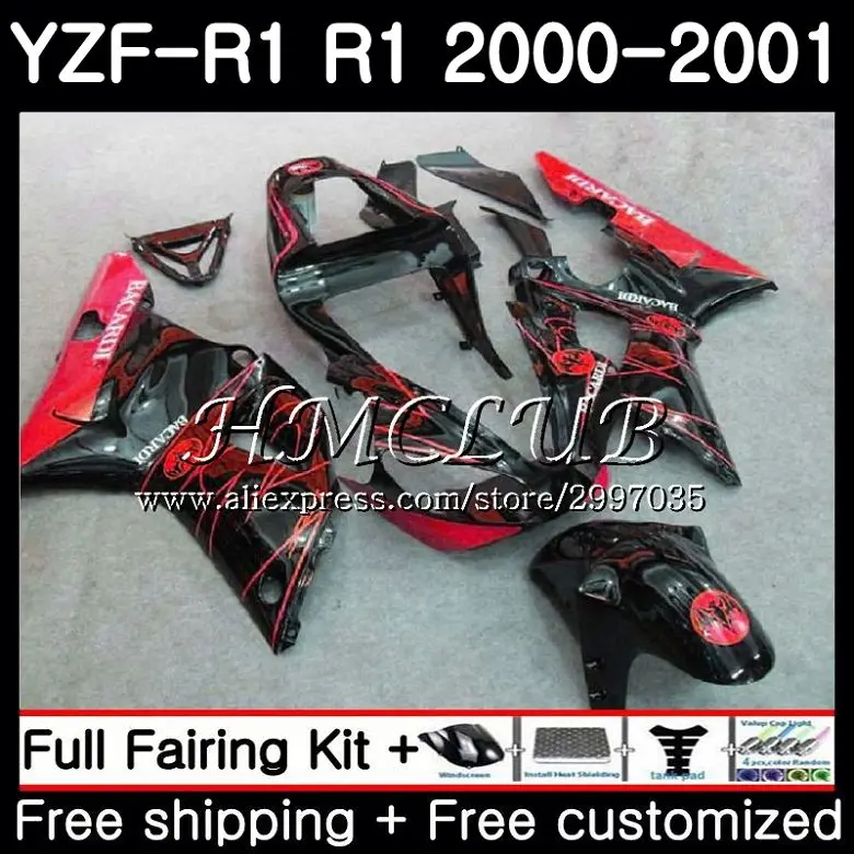 Средства ухода за кожей для YAMAHA YZF 1000 YZF-1000 YZF R1 2000 2001 рамка 19HC. 15 YZF-R1 красный Корона YZF R 1 00 01 YZF1000 YZFR1 00 01 обтекатели - Цвет: No. 1
