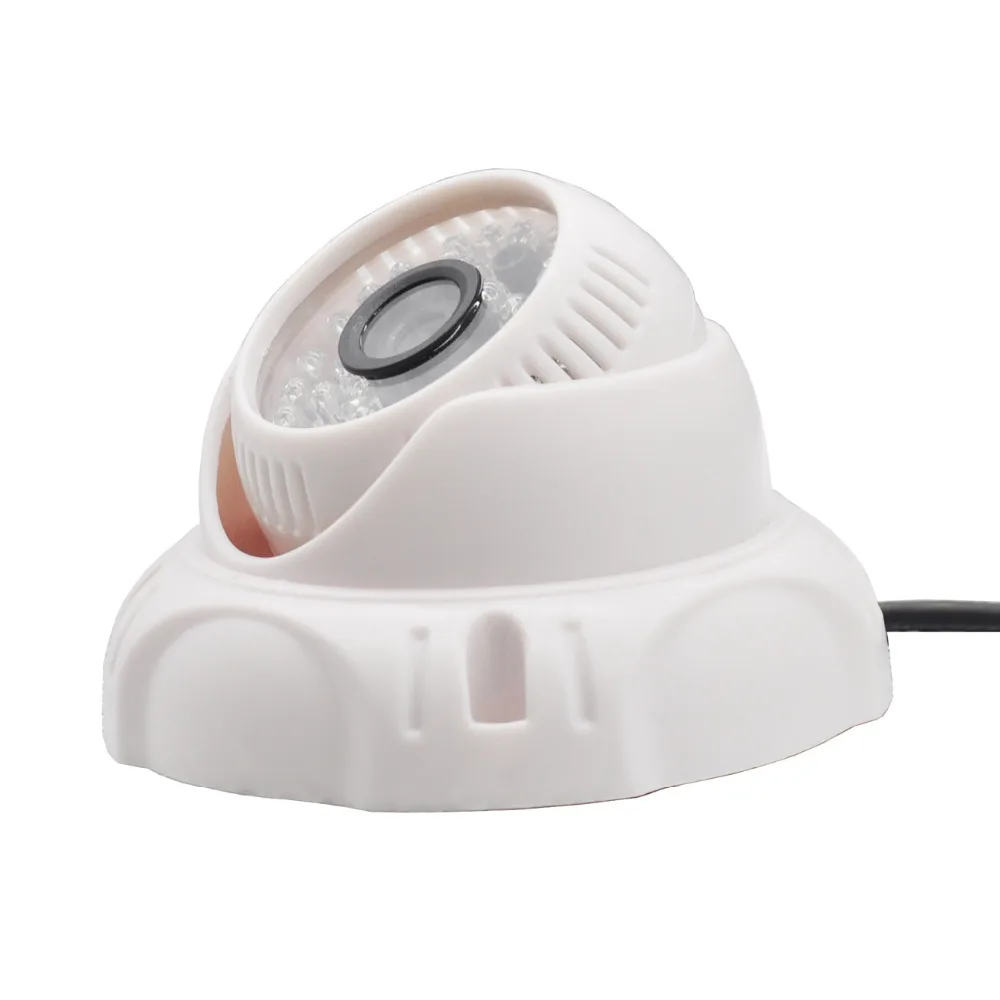 

Analog CMOS 800TVL 2.8MM Lens CCTV Camera Video Surveillance night vision indoor BNC Color Dome Security Camera NTSC PAL White