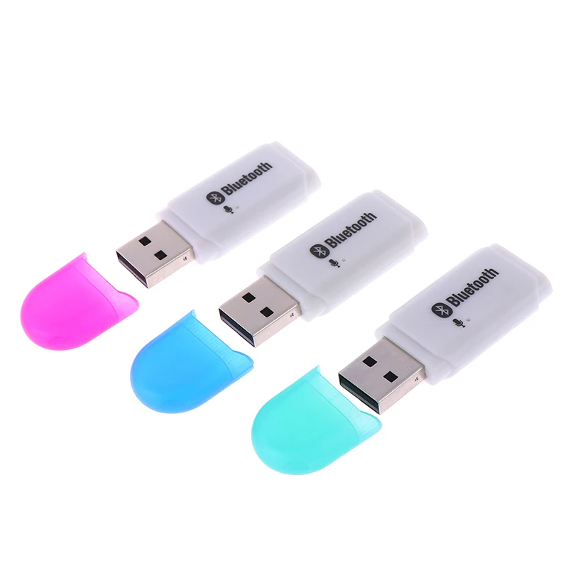 Bluetooth 5,0 беспроводной Mini-USB адаптер аудио стереоресивер автомобильный комплект с микрофоном для вычисления Автомобильный плеер динамик
