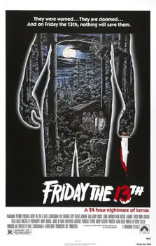 

FRIDAY THE 13th Movie Poster Jason Voorhees Horror