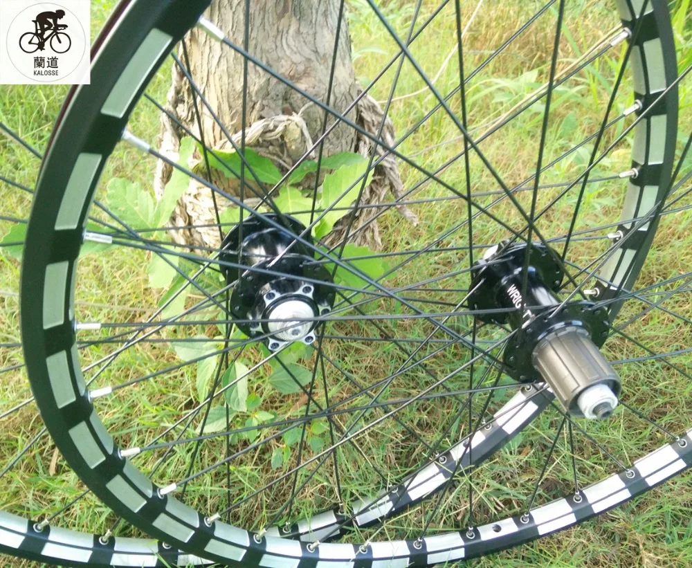 Discount Kalosse 29inch  CNC  aluminum alloy   Mountain bike Disc bike wheels  7/8/9/10 gear cassette  26/27.5/29er   MTB wheels 9