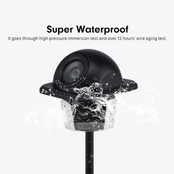 

Harfey 170 Degree HD Car Review Camera Parking Assistance System Color CCD Backup With Waterproof Night Vision Reversing Camera