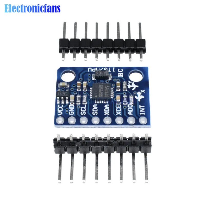 10 шт./лот GY-521 MPU-6050 MPU6050 MPU 6050 модуль 3 оси аналоговый гироскоп Датчики+ 3 осный акселерометр модуль