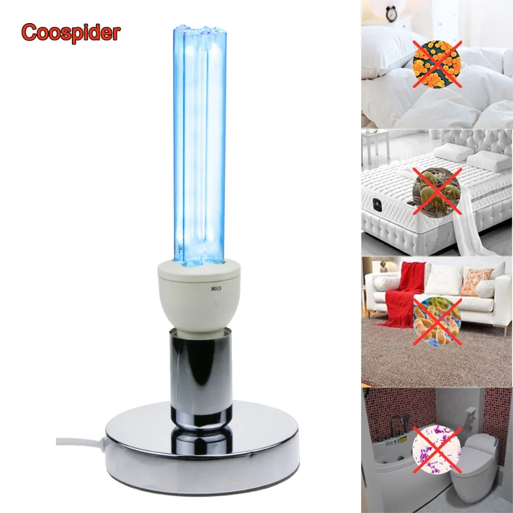 Günstig Quarz UVC Keimtötende Sterilisation CFL Ozon Lampe birne Uv licht E27 basis für desinfizieren bakterielle töten milben Deodorizer
