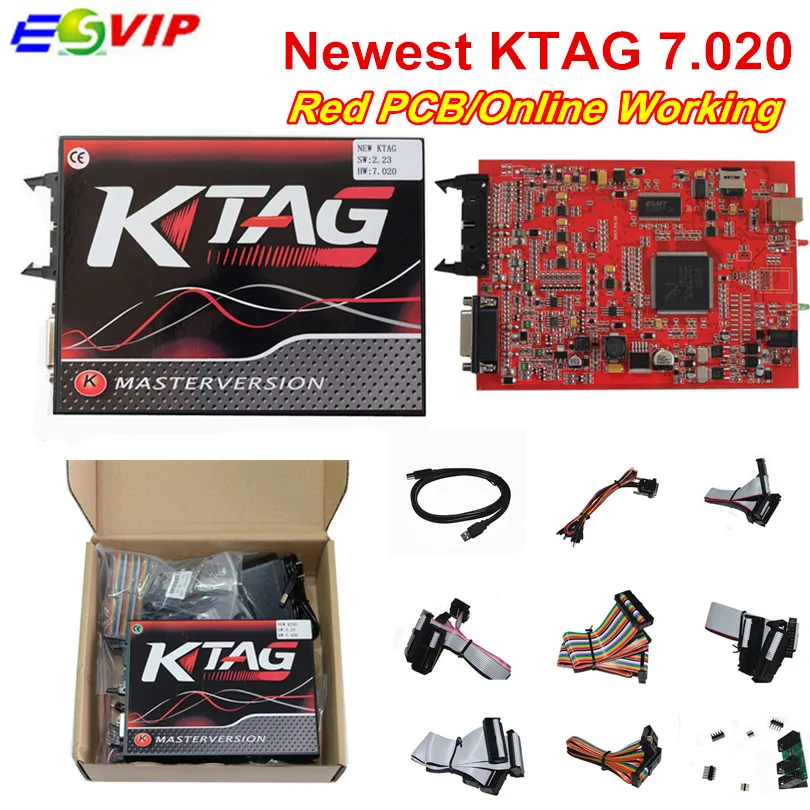 

Online Version KTAG 7.020 SW2.23 EU Version Red PCB KESS V5.017 KESS 5.017 SW2.47 V2 Fully Protocols No Token Limited DHL Free
