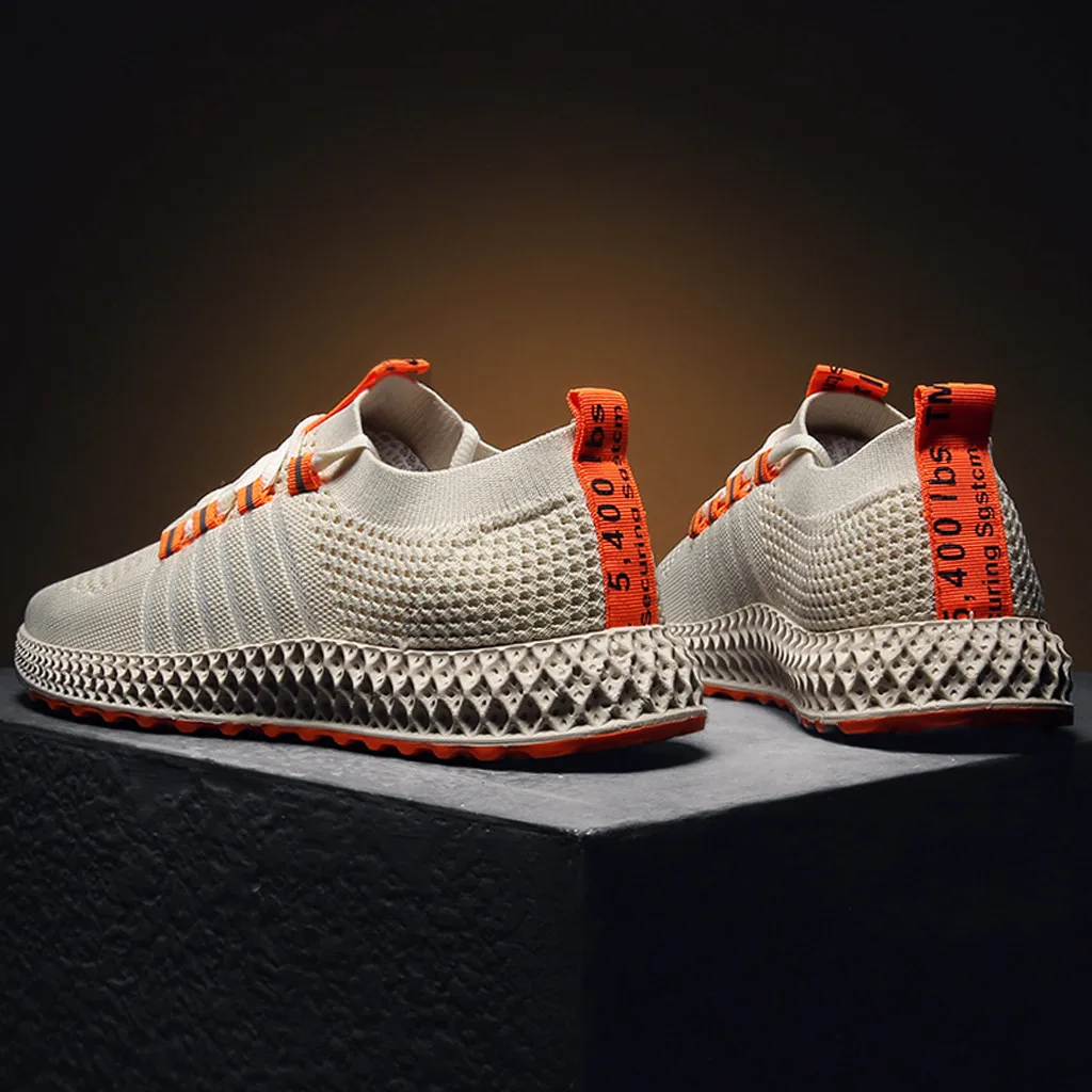 

Men's Leisure running shoes Breathable Hollow Out Mesh Surface Sports Athletic Slip-On Sneakers Shoes June 19