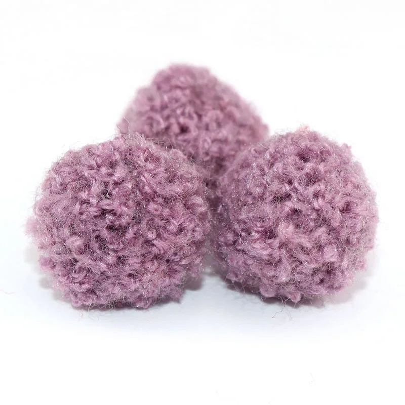 Purple Plush Balls