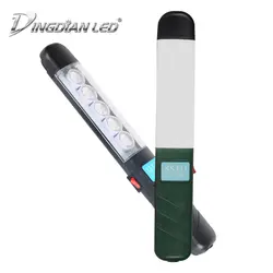 Портативный автомобильный осмотр светодиодный фонарь USB Перезаряжаемый светодиодный открытый фонарик Белый свет литий-ионный