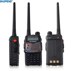 BAOFENG Walkie Talkie UV-5RA Профессиональный приемопередатчик fm-радио приемник домофон сканер двухдиапазонный ЕС вилка двойной режим ожидания