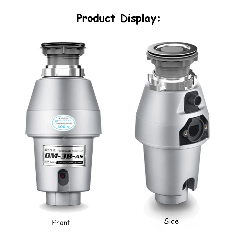 

Household Kitchen Waste Disposer Food Processor Kitchen Waste Grinding Machine Disposal Machine WJ-375B