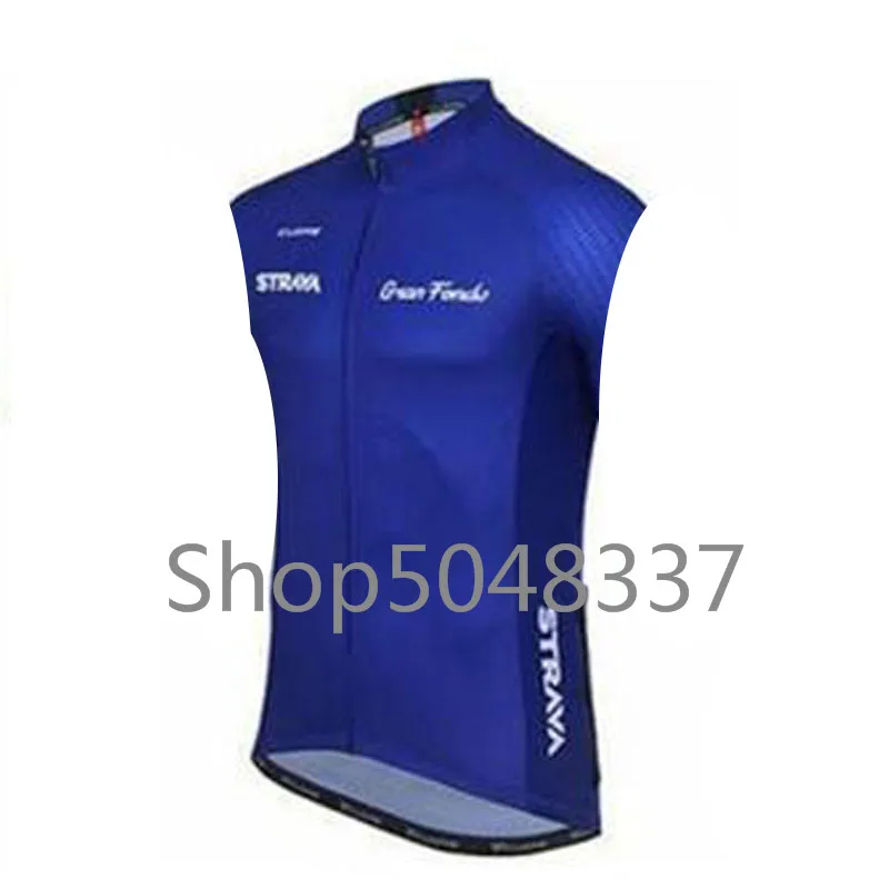 Велоспорт без рукавов Джерси Strava полиэстер MTB велосипедная одежда быстросохнущая летняя гонки на велосипедах велосипедные жилеты одежда - Цвет: 5