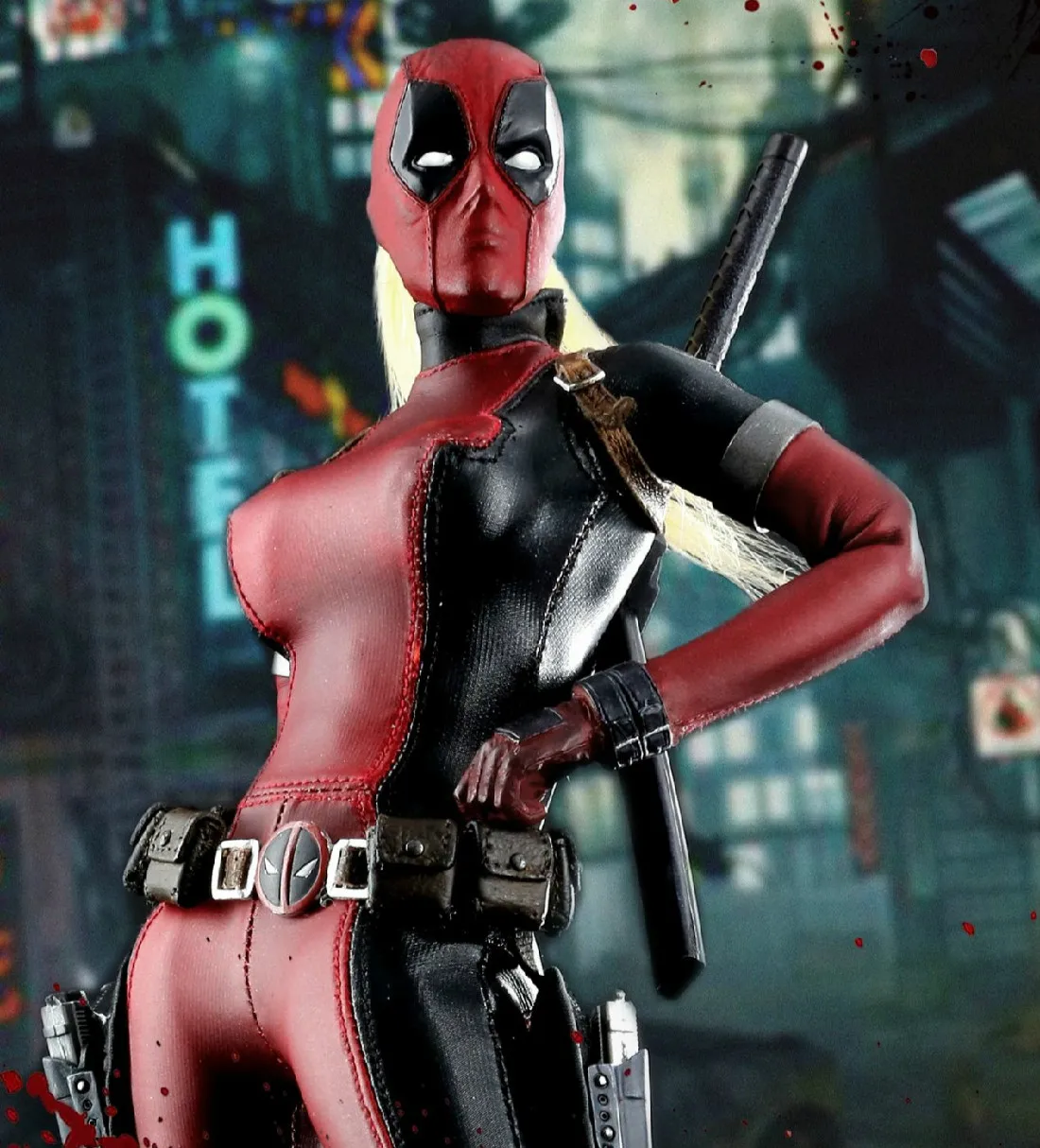 Estartek Original Toys Era CT011 1/6th Scale Lady Katana Samurai Sword Female Deadpool 12inch