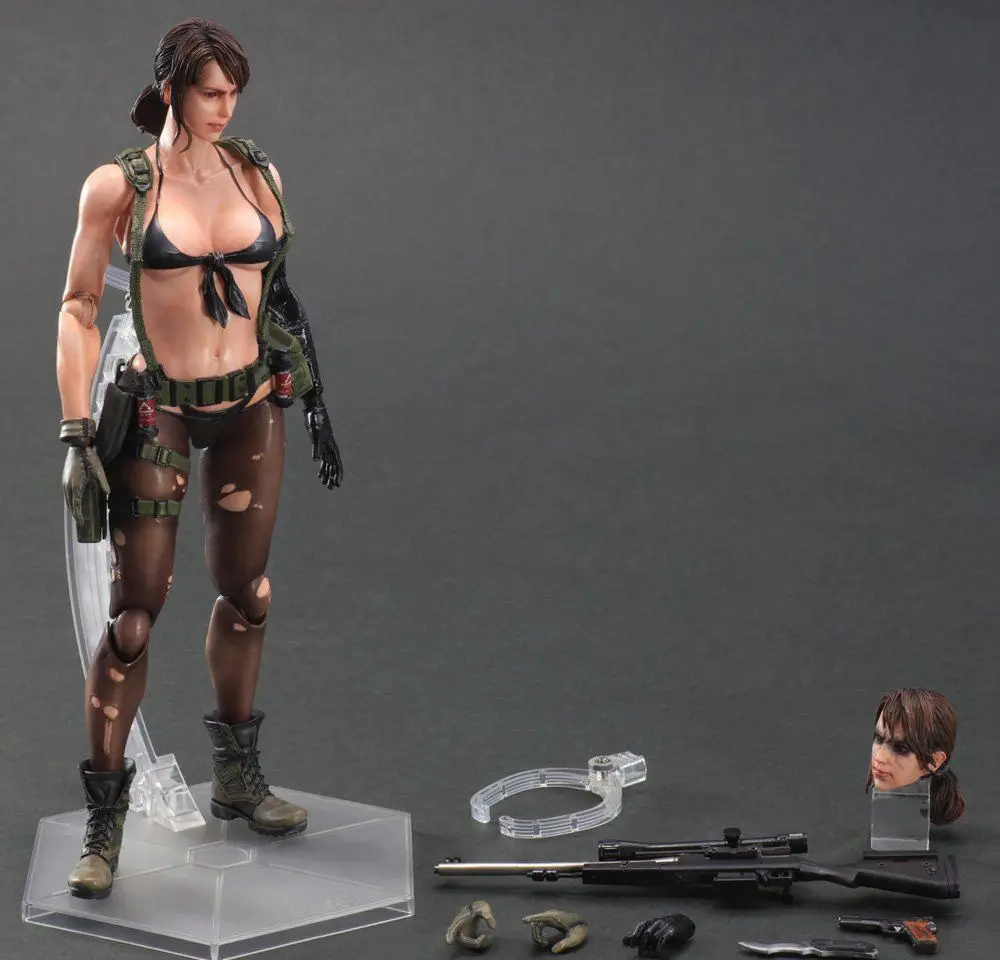 

Gioca Arts Kai Metal Gear Solid 5 Il Fantasma Dolore Tranquillo veleno di Serpente 25 cm PVC Figure Per Bambini Brinquedos