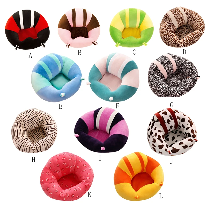 

Baby Seat Support Seat Soft Cotton Safety Travel Car Seat Pillow Plush Legs Baby Seats Sofa Feeding Chair Baby Cushion Sit