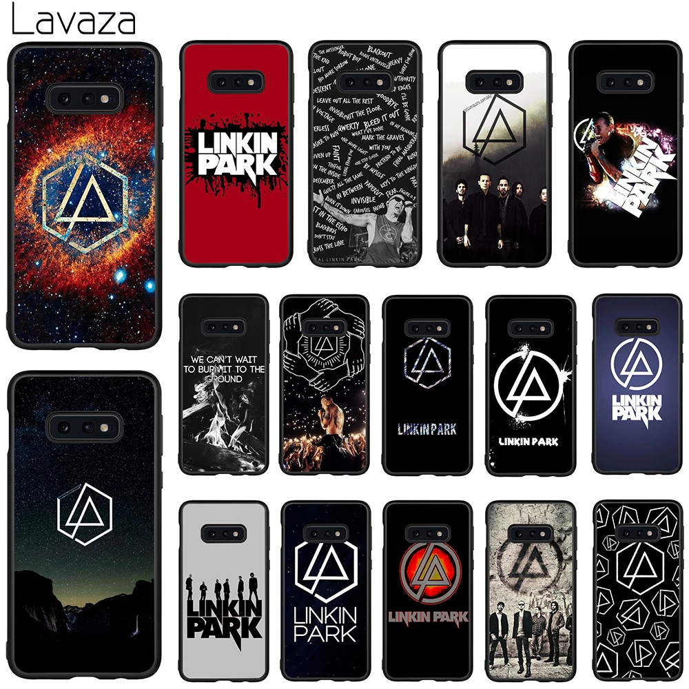 

Lavaza Linkin Park Soft Case for Galaxy Note 8 9 S7 edge S8 S9 S10 Plus S10e M10 20 30 Cover