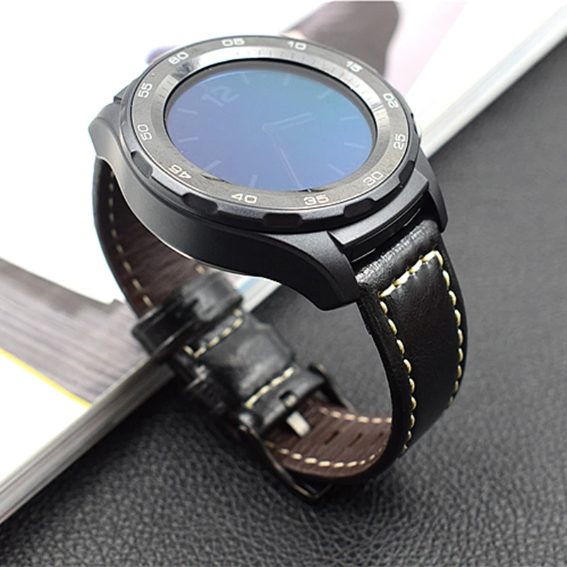 Ремешок из натуральной кожи для Samsung Galaxy Watch роскошный браслет Gear S3 Classic Froniter