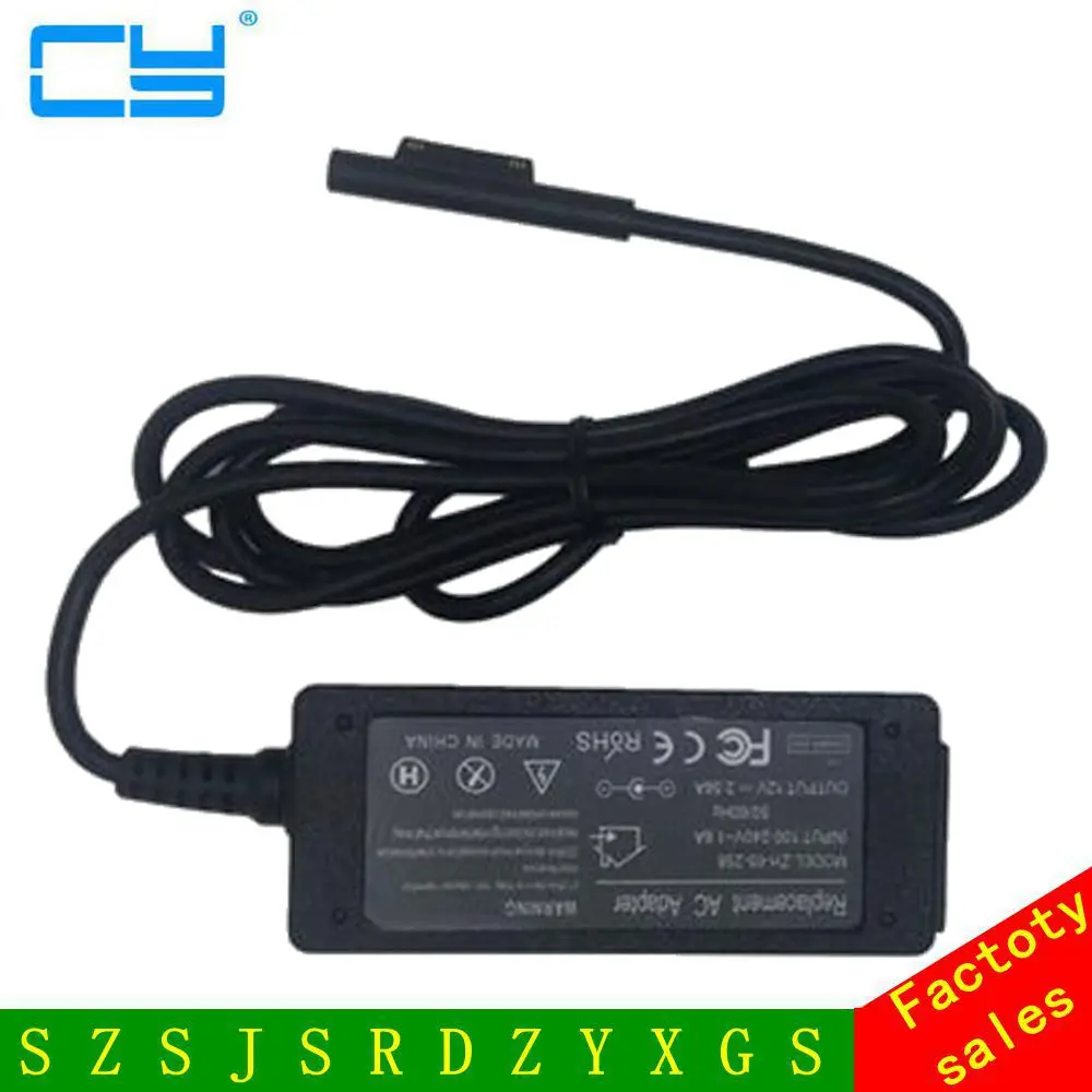 

EU Plug 12V 3A Wall AC Charger Power Adapter Cable For Microsoft Surface Pro 3 Tablet PC