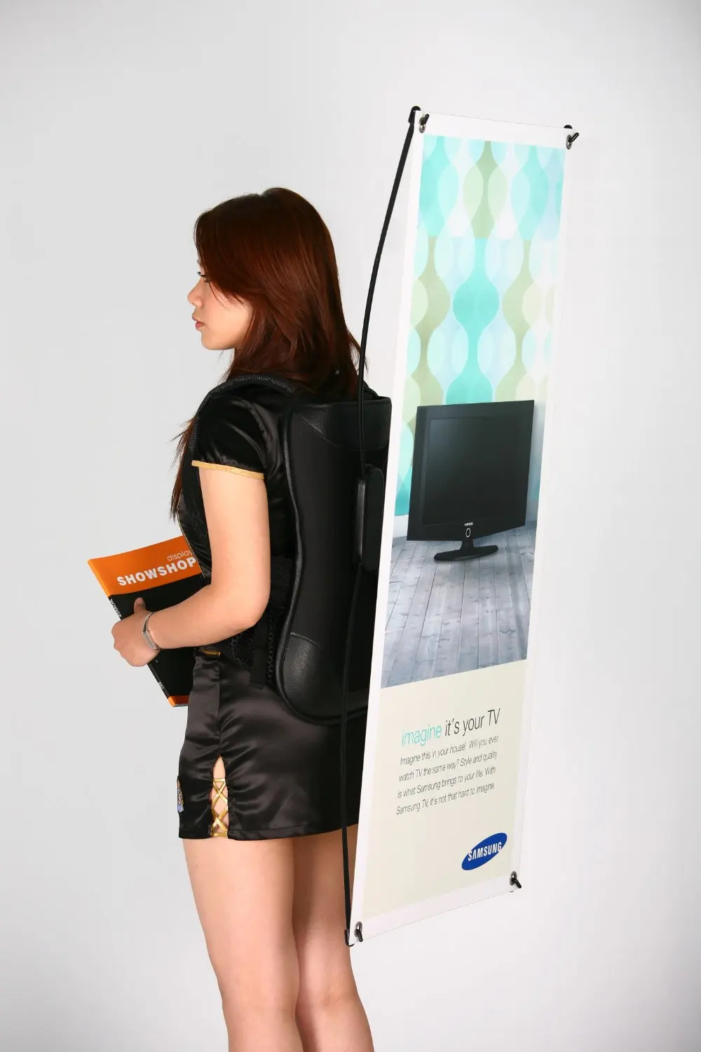 Backpack X Banner Stand For Advertising Display Exhibition Show
