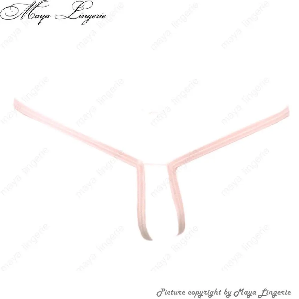 Сексуальные трусики-стринги из веревки, женские маленькие стринги, нижнее белье, стринги, танга, микро мини-стринги, стринги, NV0041 - Цвет: pink
