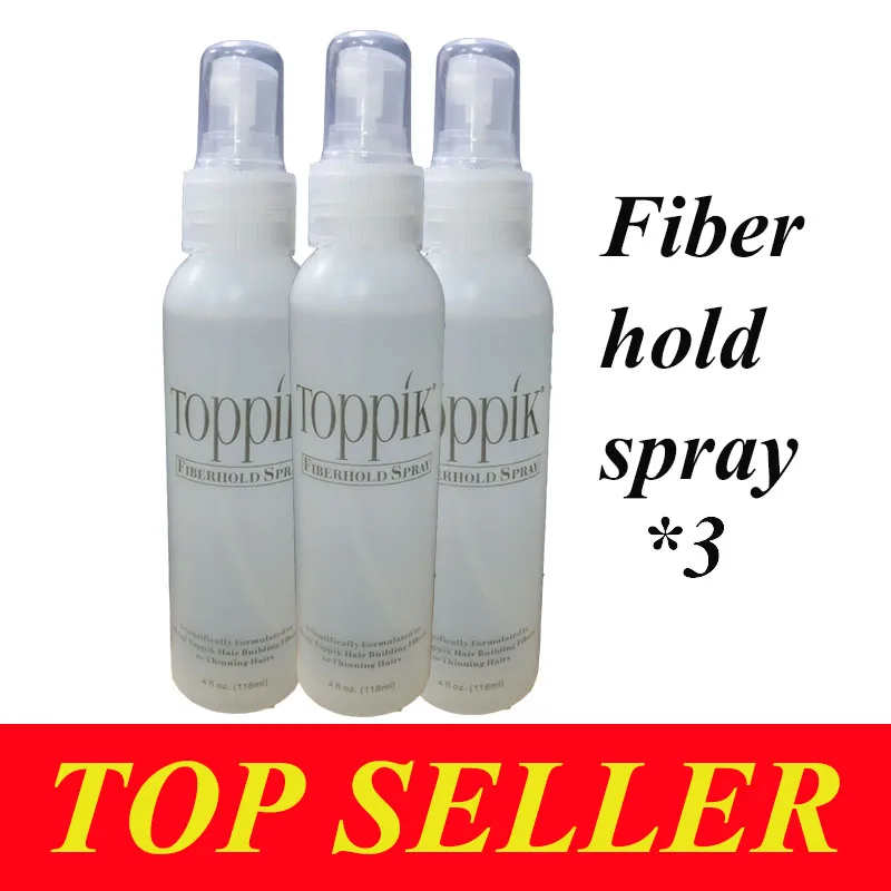 Toppik hair hold spray help fix fiber plus hair building fiber hold
