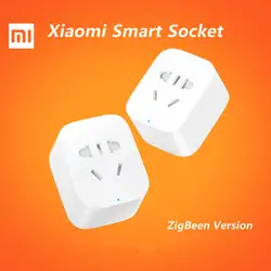 Оригинальный Xiaomi mi jia Zigbee умная розетка Wifi беспроводной пульт дистанционного управления умный ЕС США Великобритания розетка через телефон