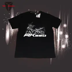 KODASKIN 2018 мужской свободный круглый вырез с коротким рукавом ветер Rrinting мода лето для kymco AK550 MOTOROLA футболка