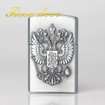 

(Lighter no gas)Stainless Steel Pipe gas lighter creative metal inflatable cigarette lighter,Butane oblique briquet Gadgets men