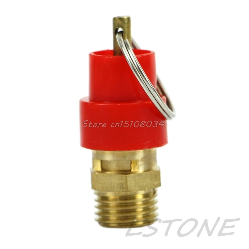 1PC 1/4'' 12KG BSP Air Compressor Safety Release Valve Pressure Relief
