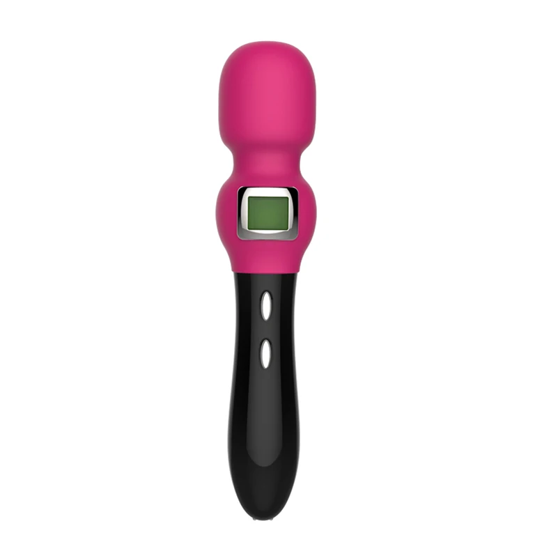 Мощный AV волшебная палочка вибратор lcd G spot клиторальный стимулятор секс игрушки