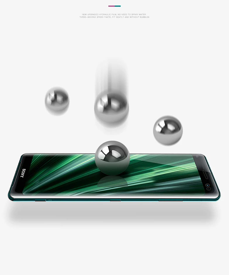 Полная изогнутый закаленное Стекло для sony Xperia XZ4 XZ3 XZ2 XZ2 компактный XZS XZ1 XZ полное покрытие взрывозащищенные Экран протектор фильм