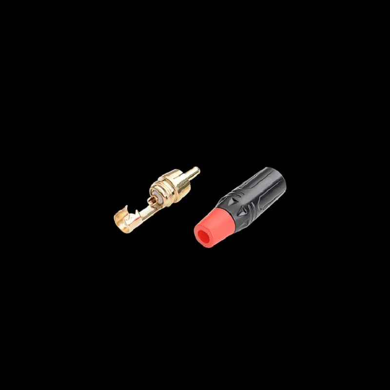 2 шт. разъем RCA для аудио и видеосигнала 4 мм|Коннекторы разъёмы| |