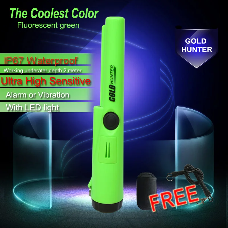 

CofinderGold Hunter AT - Waterproof propointer Metal Detector Pinpointing Same Style Gold Detector Static Alarm with Bracelet
