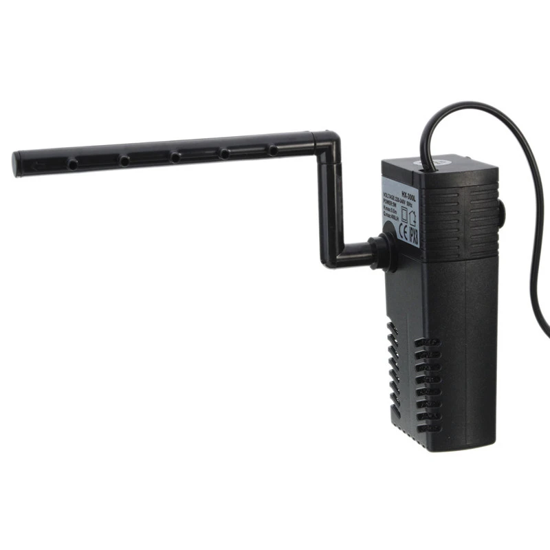 5w Aquarium Internal Filter For Fish Tank Submersible With Spray Bar