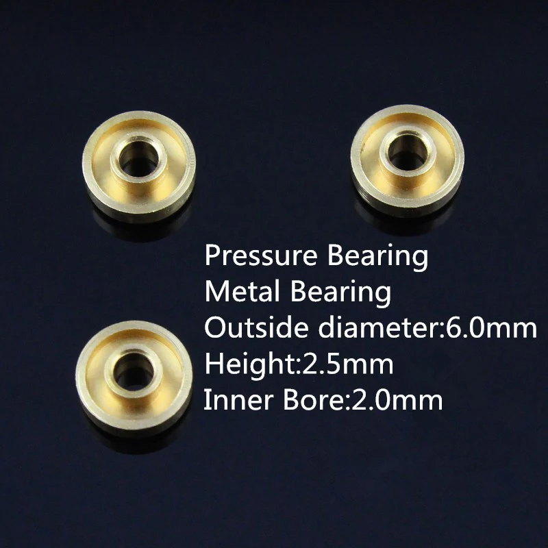 

TYQ 10Pcs/lot Mini 4wd Pressure Bearing Metal Bearing Custom Parts For Tamiya MINI 4WD Pressure Bearing for SuspensionS015