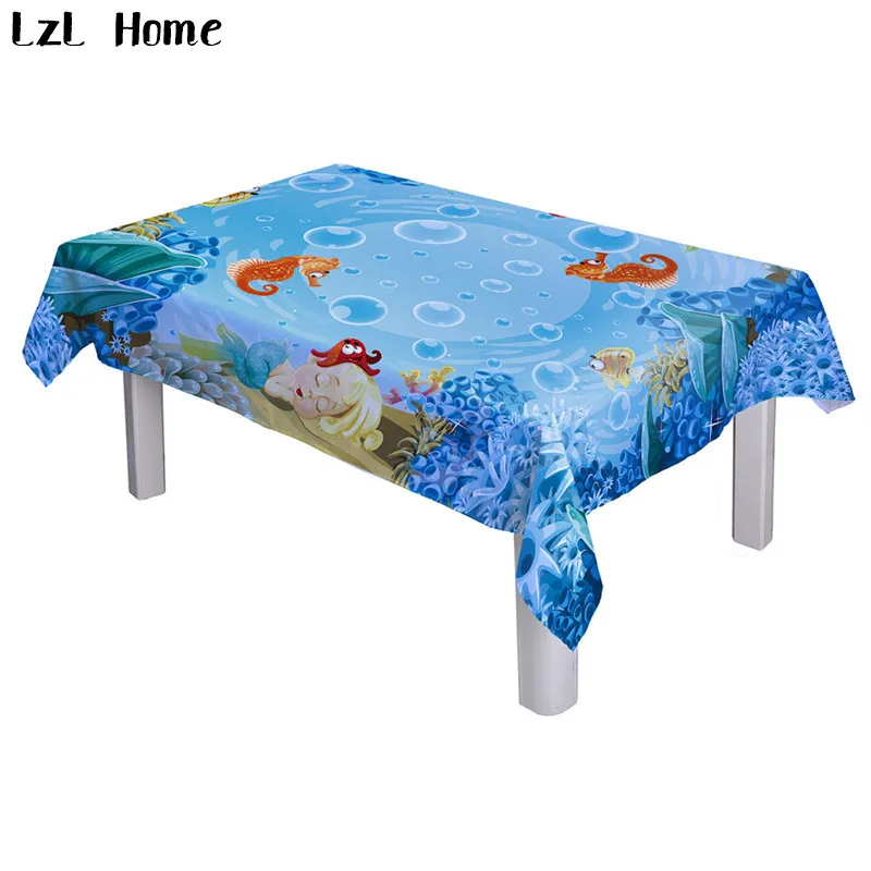 LzL Home ready made мультфильм Животные Прекрасный Кролик Лебедь бабочка скатерти дети любят замечательный Рождество украшения для дома