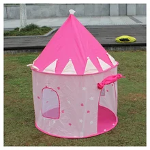 

Hot Sale New Portable Pink Pop Up Play House Kids Boy Girl Princess Castle Outdoor Folding Tent Children Toys