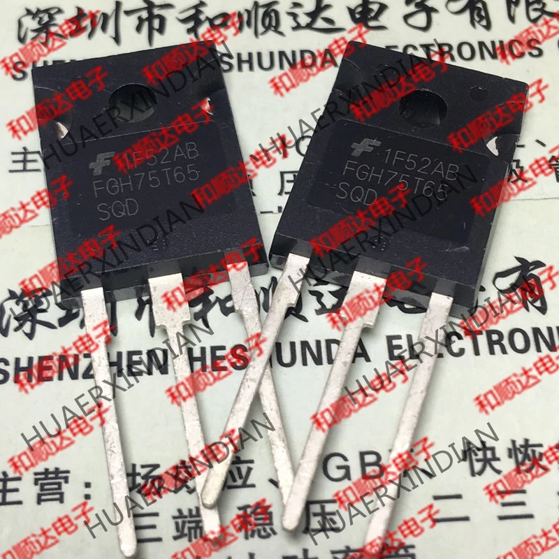 Новый оригинальный FGH75T65SQD TO-247 650 V 75A | Обустройство дома